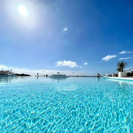 Nudist With Ocean View And One Bedroom In Lanzarote * 查德尔帕罗奥