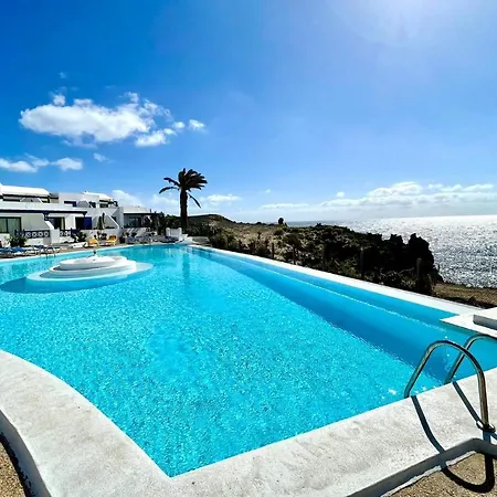 Nudist With Ocean View And One Bedroom In Lanzarote * 查德尔帕罗奥