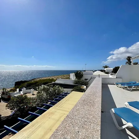 公寓 Nudist With Ocean View And One Bedroom In Lanzarote 查德尔帕罗奥