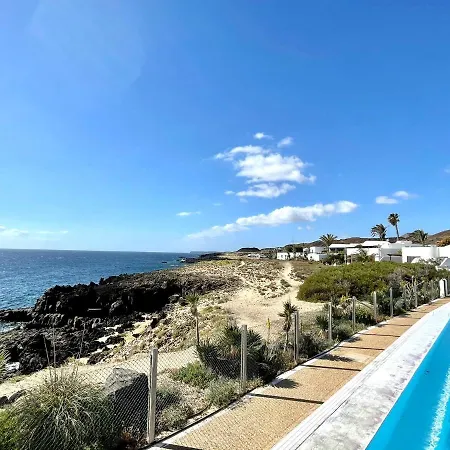 Nudist With Ocean View And One Bedroom In Lanzarote * 查德尔帕罗奥