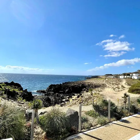 公寓 Nudist With Ocean View And One Bedroom In Lanzarote